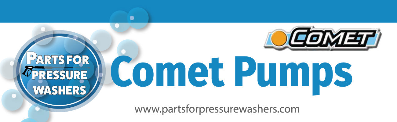 Comet Pumps available at Parts for Pressure Washers