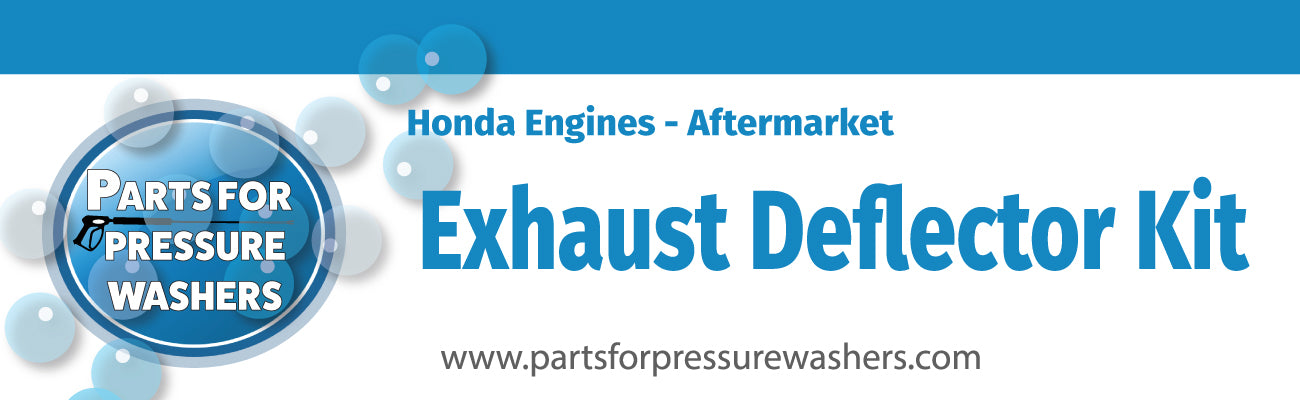 Honda Engines - Exhaust Deflector Kit - Aftermarket