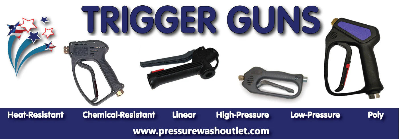 Stainless Steel Pressure Wash Trigger Guns