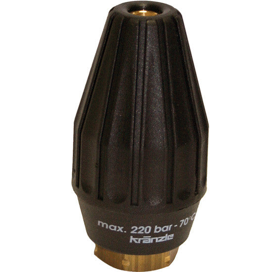 Dirt Killer DK-5.5 Black Rotating Nozzle 3200 PSI | Turbo Pressure Washer Nozzle