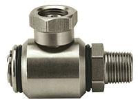 JE Adams 90 Degree Boom Swivel | 3/8" MPT x FPT Pressure Washer Swivel