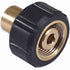 ST40 22mm x 1/2" FPT SCREW COUPLER BRASS (4404)
