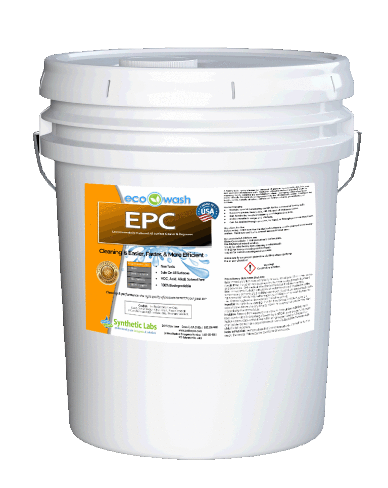 EPC Industrial Degreaser available at Parts for Pressure Washers