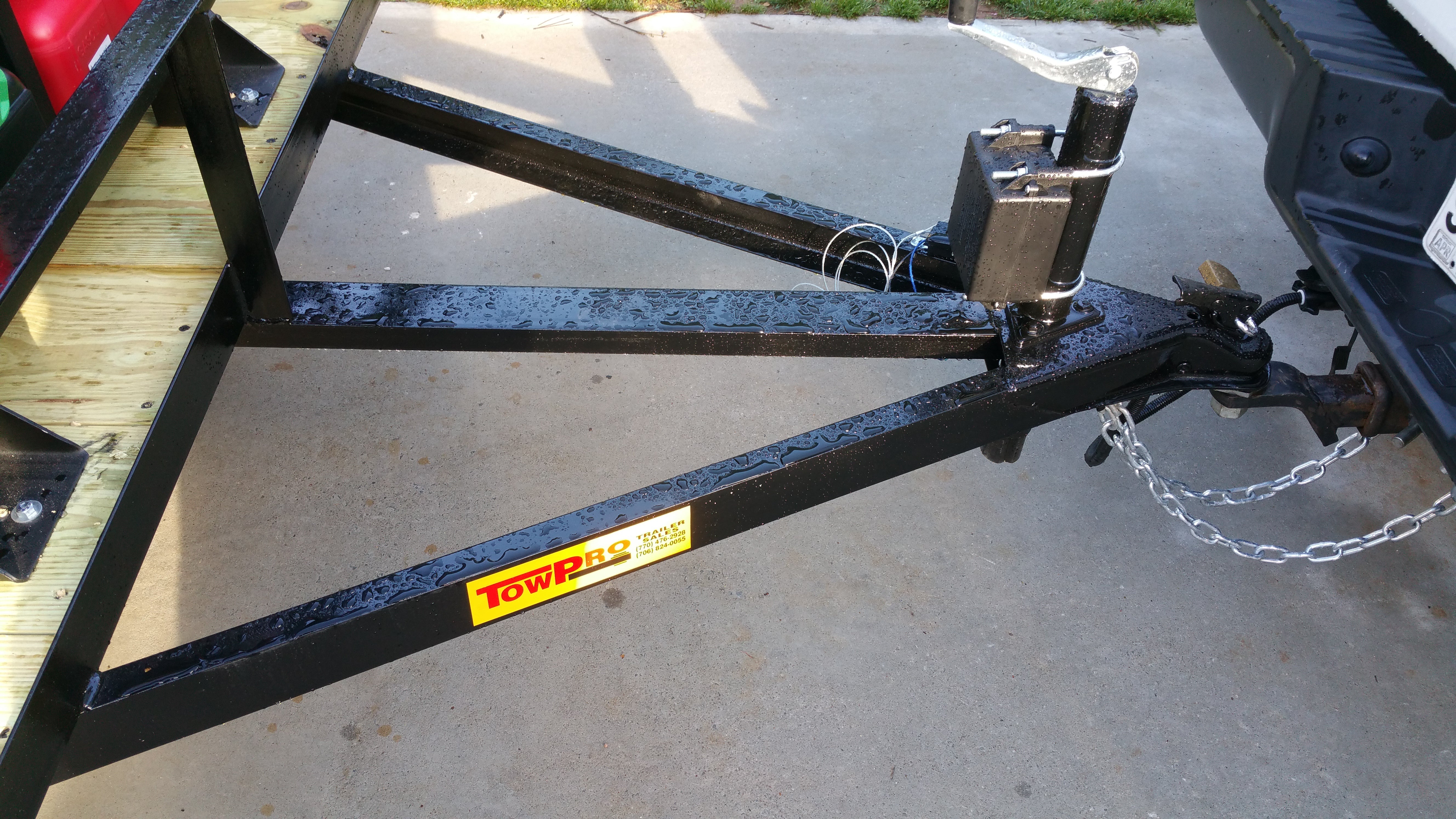 8.0 GPM PRESSURE WASH HOT WATER TRAILER - 6 x 12 DUAL AXLE (7838.01)