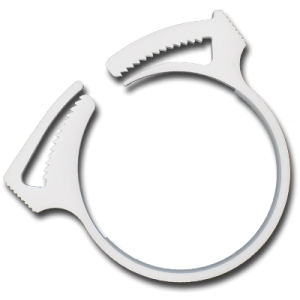 PLASTIC 3/8" SPEEDY HOSE CLAMP