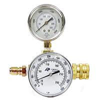 PRESSURE & TEMPERATURE TEST GAUGE