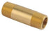 BRASS LONG NIPPLES with MPT