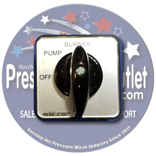 Salzer burner switches available at North American Pressure Wash Outlet