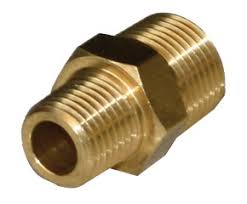 Brass Reducing Nipples available at North American Pressure Wash Outlet