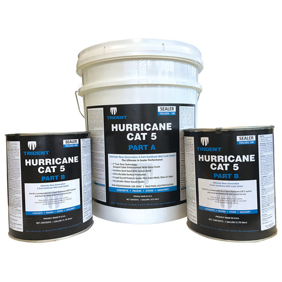 HURRICANE CAT 5 TWO-PART URETHANE SEALER - 7 GALLON KIT (8407) by TRIDENT