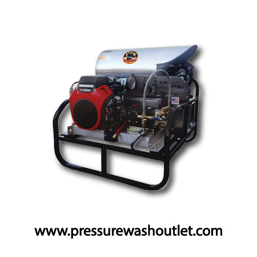 Package Bundle #5 - 8.0 GPM Hot Water Pressure Washer Package