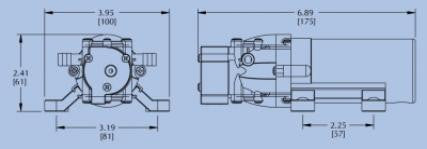 EF1000 1 GPM 12V DIAPHRAGM PUMP by EVERFLO