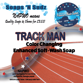 TRACK MAN COLOR ENHANCING SOFT WASH SOAP by SOAPS 'N SUDZ