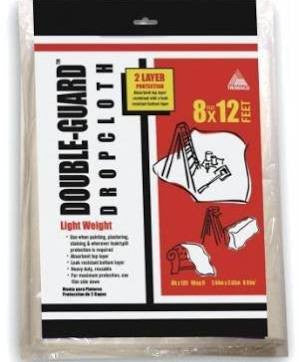 DROPCLOTH 8' X 12' DOUBLE GUARD TRIMACO (7005)