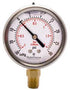 S.S. VACUUM GAUGE 30" Hg. 1/4" MPT (4744)