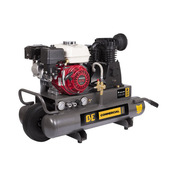 8 GAL WHEELED AIR COMPRESSOR (7410)