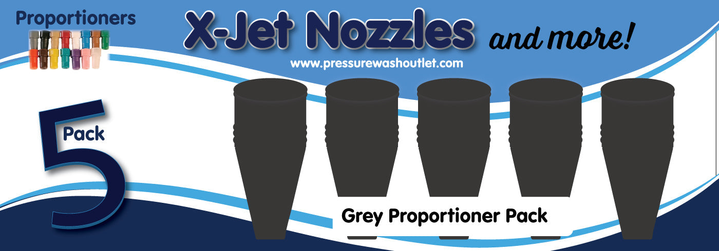 X-JET NOZZLE PROPORTIONER PACKS